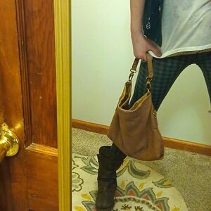 Tan Leather Handbag